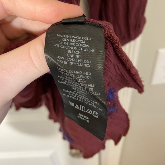 Free People Arianna Tunic in Plum - Picture 7 of 8